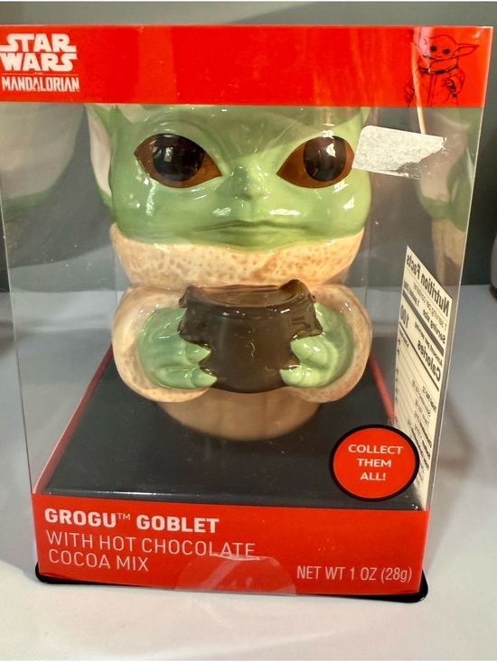 Star Wars Other - Star Wars Grogu Goblet Mandalorian Mug - Green and Brown